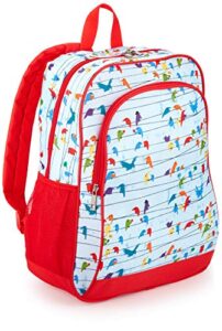 amazon exclusive kids backpack, birds (compatible with kids fire 7″, 8″, and 10″ tablet and kindle kids edition)