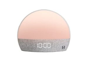 hatch restore – sound machine, smart light, personal sleep routine, bedside reading light, wind down content and sunrise alarm clock for gentle wake up