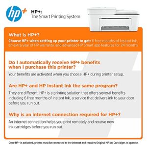 HP DeskJet 4155e Wireless Color All-in-One Printer with bonus 6 months Instant Ink (26Q90A).