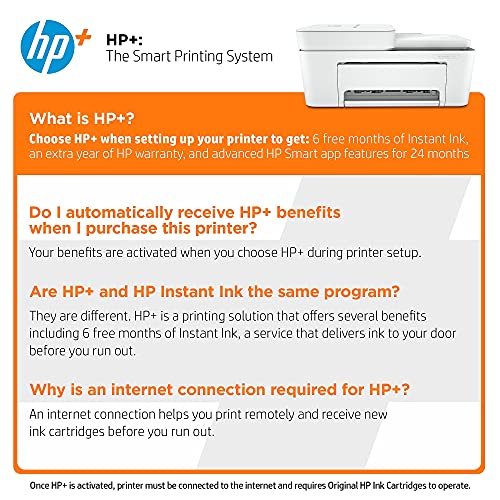 HP DeskJet 4155e Wireless Color All-in-One Printer with bonus 6 months Instant Ink (26Q90A).