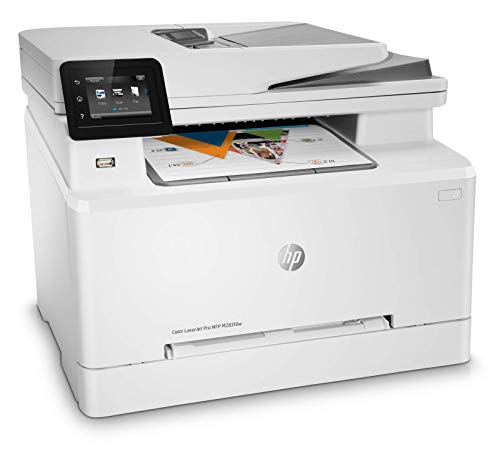 HP Color LaserJet Pro M283fdw Wireless All-in-One Laser Printer, Remote Mobile Print, Scan & Copy, Duplex Printing, Works with Alexa (7KW75A)