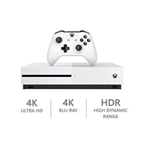 Microsoft - Xbox One S 500GB Console - White - ZQ9-00028 (Renewed)