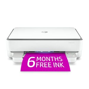 hp envy 6055e all-in-one wireless color printer, with bonus 6 months free instant ink (223n1a)