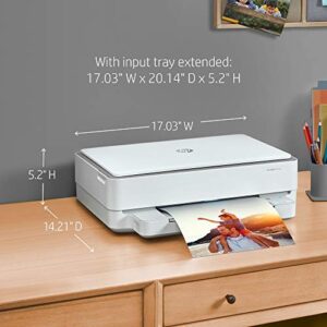 HP ENVY 6055e All-in-One Wireless Color Printer, with bonus 6 months free Instant Ink (223N1A)