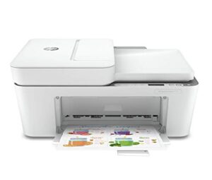 hp deskjet plus 4155 wireless all-in-one printer | mobile print, scan & copy | hp instant ink ready | auto document feeder (3xv13a) (renewed)