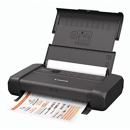 Canon Pixma TR150 Wireless Mobile Printer with Airprint and Cloud Compatible, Black