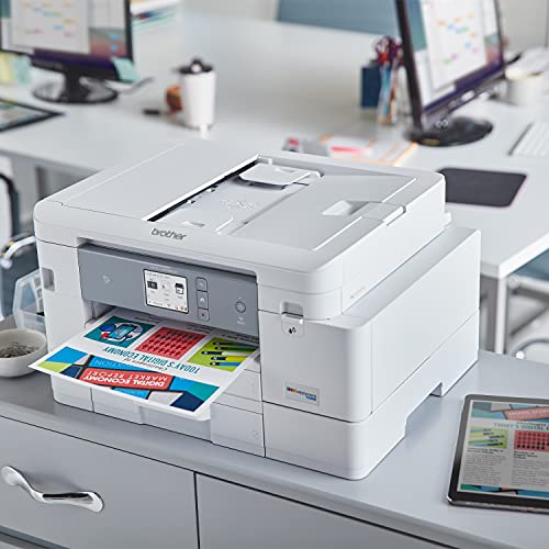 Brother MFC-J4535DW INKvestment-Tank All-in-One Color Inkjet Printer with NFC, Duplex and Wireless Printing Plus Up to 1-Year of Ink in-Box