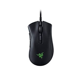 Razer DeathAdder v2 Mini Gaming Mouse: 8500K DPI Optical Sensor - 62g Lightweight Design - Chroma RGB Lighting - 6 Programmable Buttons - Anti-Slip Grip Tape Included - Classic Black