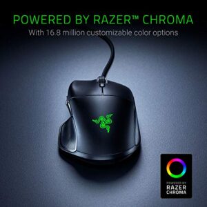 Razer Basilisk Essential Gaming Mouse: 6400 DPI Optical Sensor - Chroma RGB Lighting - 7 Programmable Buttons - Mechanical Switches - Classic Black