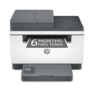 hp laserjet mfp m234sdwe wireless monochrome all-in-one printer with built-in ethernet & fast 2-sided printing, hp+ and bonus 6 months instant ink (6gx01e)