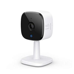 eufy security Solo IndoorCam C24, 2K Security Indoor Camera, Plug-in Camera with Wi-Fi, IP Camera, Human & Pet AI, Voice Assistant Compatibility, Night Vision, Two-Way Audio, HomeBase not Compatible