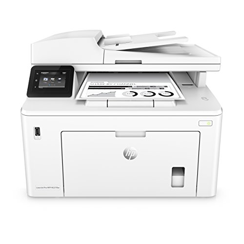 HP LaserJet Pro MFP M227fdw Wireless Monochrome All-in-One Printer with built-in Ethernet & 2-sided printing, works with Alexa (G3Q75A)