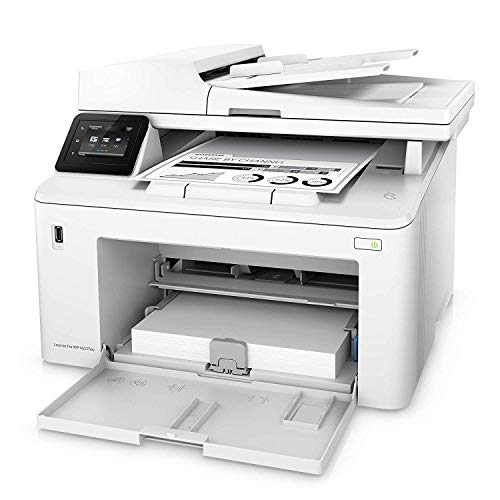 HP LaserJet Pro MFP M227fdw Wireless Monochrome All-in-One Printer with built-in Ethernet & 2-sided printing, works with Alexa (G3Q75A)