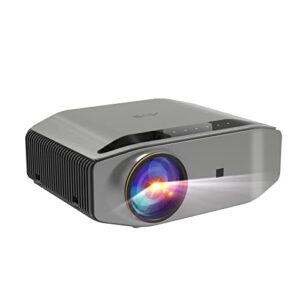 5g wifi bluetooth projector, artlii energon2 outdoor projector 4k supported, fhd native 1080p, dolby audio, wireless & wired mirroring,home theater movie projector compatible w/ tv stick, ios, android