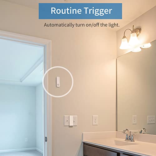 THIRDREALITY Zigbee Motion Sensor 2 Pack, Zigbee Hub Required, Pet Friendly, Work with Home Assistant,SmartThings, Aeotec, Hubitat or Echo Devices with Built-in Zigbee hub