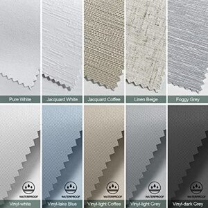 Yoolax 100% Blackout Roller Blinds Fabric Samples