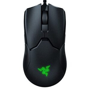 razer viper ultralight ambidextrous wired gaming mouse: fastest mouse switch in gaming – 16,000 dpi optical sensor – chroma rgb lighting – 8 programmable buttons – drag-free cord