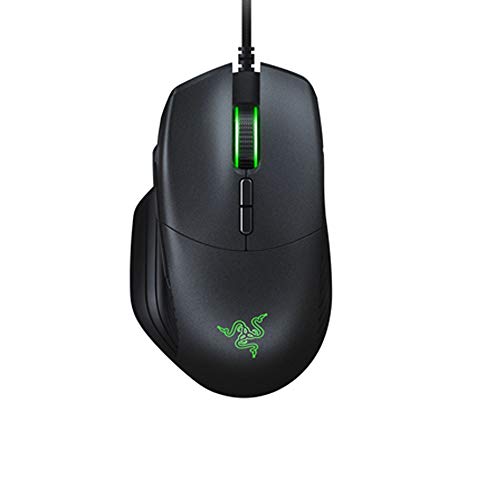 Razer Basilisk Gaming Mouse: 16,000 DPI Optical Sensor - Chroma RGB Lighting - 8 Programmable Buttons - Mechanical Switches - Customizable Scroll Resistance - Classic Black