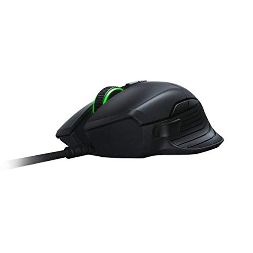 Razer Basilisk Gaming Mouse: 16,000 DPI Optical Sensor - Chroma RGB Lighting - 8 Programmable Buttons - Mechanical Switches - Customizable Scroll Resistance - Classic Black