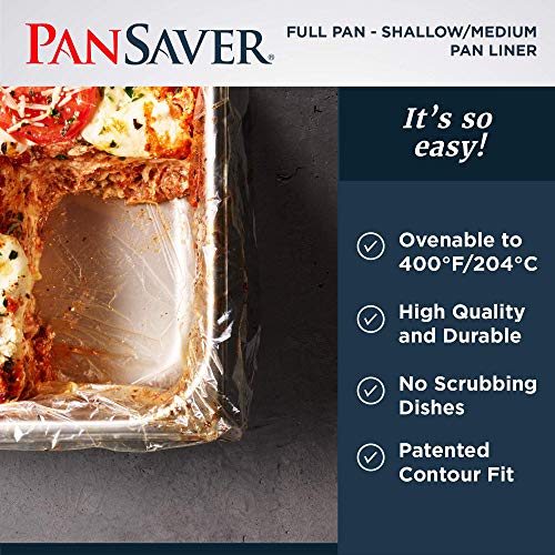 Pansaver 42001 Pansaver 42001 Disposable Pan Liners Fits 2-1/2"D to 4"D Full-Size Steam Table Pans