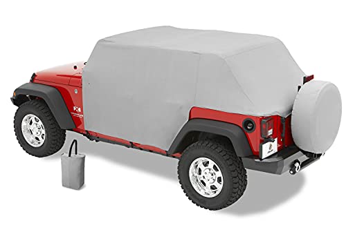 Bestop 8104009 Charcoal All Weather Trail Cover for 2007-2018 Wrangler 2-door