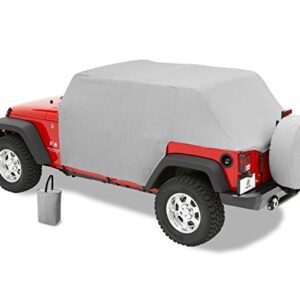 Bestop 8104009 Charcoal All Weather Trail Cover for 2007-2018 Wrangler 2-door