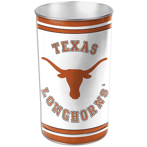 Texas Longhorns Tapered Waste Basket