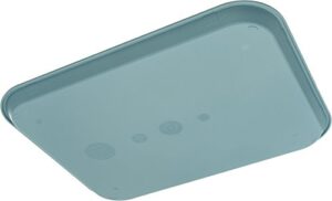 cfs cafe plastic fast food tray, 14″ x 18″, slate, (pack of 12)
