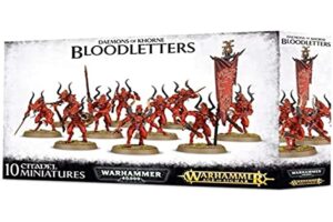 warhammer aos & 40k . – daemons of khorne bloodletters