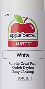 Apple Barrel Acrylic Paint in Assorted Colors (8 Ounce), 20403 White