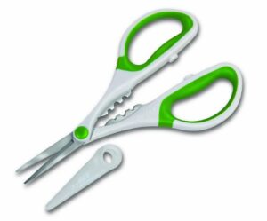 zyliss herb scissors – trimming weeds and flower buds 8.5 x 4.2 x 0.4 inches