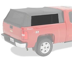 bestop 7632035 black diamond tinted window replacement kits for supertop for truck