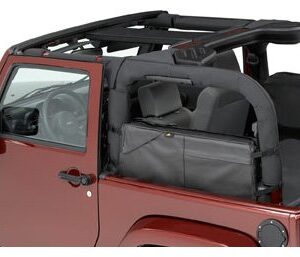 Bestop 5411035 Roughrider Saddle Bag for Jeep Wrangler