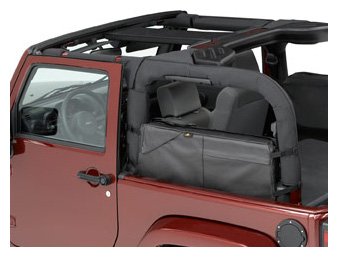 Bestop 5411035 Roughrider Saddle Bag for Jeep Wrangler