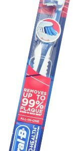 Oral-B Prohealth All-in-One Medium Toothbrush, Colors May Vary, 1 Count