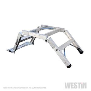 Westin 10-3000 Truck-Pal Tailgate Ladder,Silver