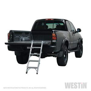 Westin 10-3000 Truck-Pal Tailgate Ladder,Silver