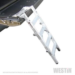 Westin 10-3000 Truck-Pal Tailgate Ladder,Silver