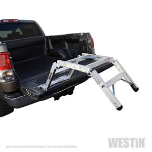 Westin 10-3000 Truck-Pal Tailgate Ladder,Silver