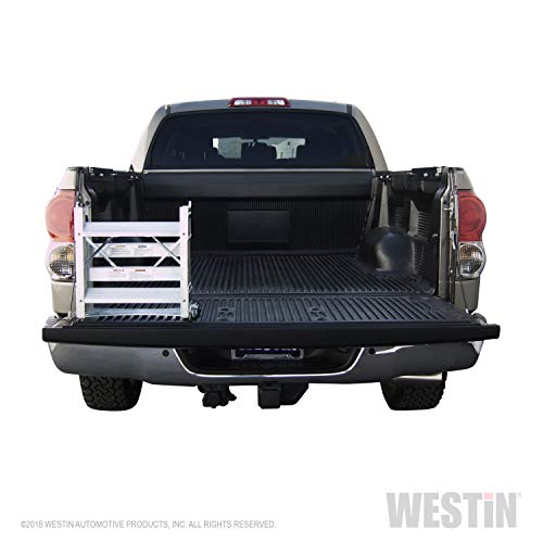 Westin 10-3000 Truck-Pal Tailgate Ladder,Silver