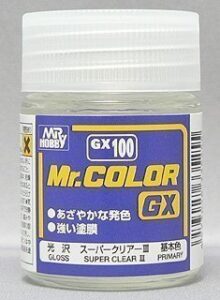 mr. color gx100 super clear iii 18ml paint by mr. hobby