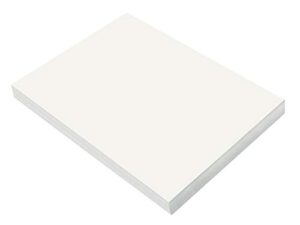 prang (formerly sunworks) construction paper, white, 9″ x 12″, 100 sheets