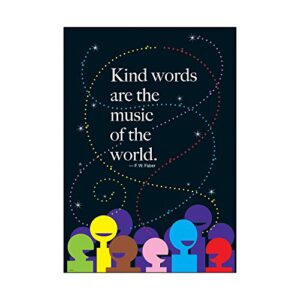 argus kind words are the music poster, 13.375″ x 19″