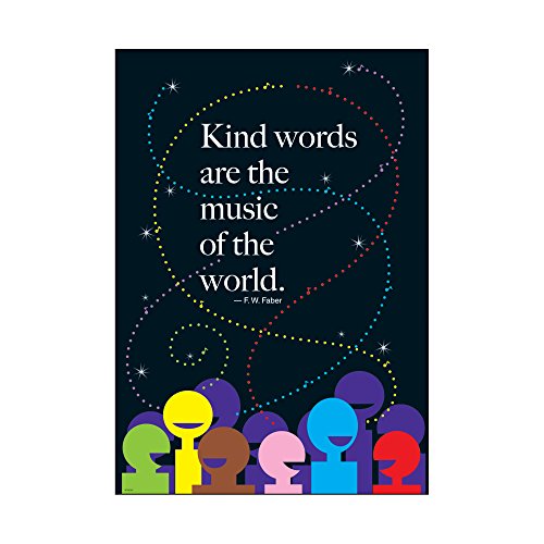Argus Kind Words are The Music Poster, 13.375" x 19"