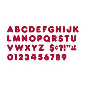 TREND enterprises, Inc. Maroon 4" Casual Uppercase Ready Letters