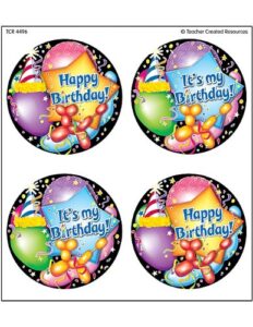 teacher created resources happy birthday wear’em badges (4496)