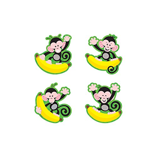 TREND enterprises, Inc. Monkeys and Bananas Mini Accents Variety Pack, 36 ct