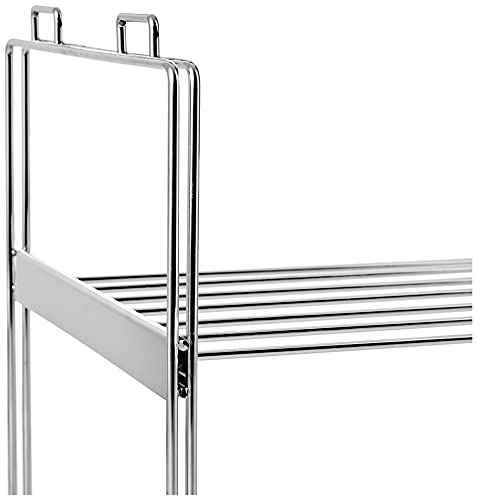 Whitmor 2 Tier Stackable Closet Shelves - Chrome