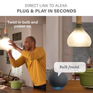 Sengled Smart Bulb, Bluetooth Mesh, Work with Alexa Only, A19 Dimmable E26, 60W Equivalent Soft White 800LM, Certified for Humans Device, 1 Pack