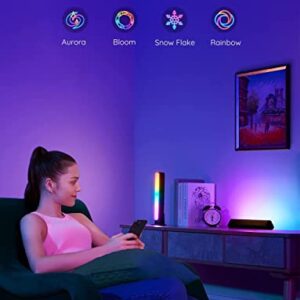 Govee Smart LED Light Bars, Work with Alexa and Google Assistant, Gaming Lights, RGBICWW WiFi TV Backlights with Scene Modes and Music Modes for Gaming, Pictures, PC, TV, Room Decoration